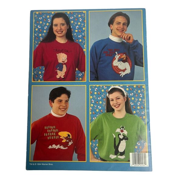 Looney Tunes Designs in Waste Canvas Leisure Arts 2564 Cross Stitch Patterns - Picture 4 of 4